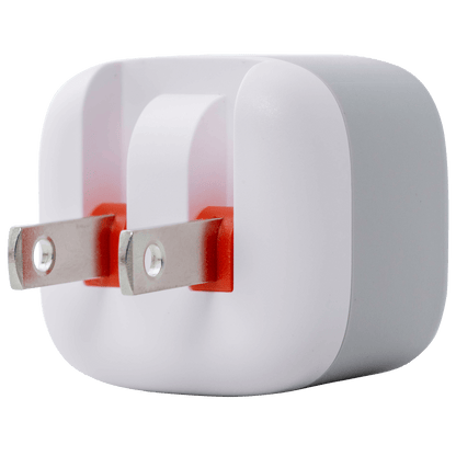 Ventev 12W USB A Universal Mini Wall Charger and USB A to Apple Lightning Cable-White by Ventev