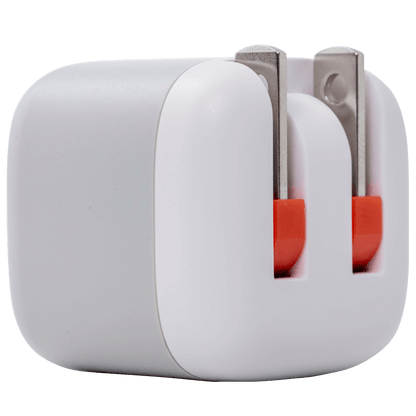 Ventev 12W USB A Universal Mini Wall Charger and USB A to Apple Lightning Cable-White by Ventev