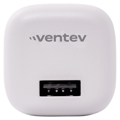 Ventev 12W USB A Universal Mini Wall Charger and USB A to Apple Lightning Cable-Gray by Ventev