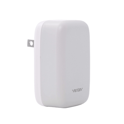 Ventev 20W ULTRAFAST USB C Universal Wall Charger and USB C to USB C Cable-White by Ventev
