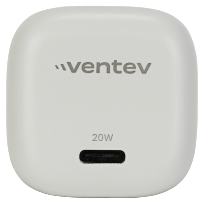 Ventev 20W ULTRAFAST USB C Universal Wall Charger and USB C to USB C Cable-- by Ventev