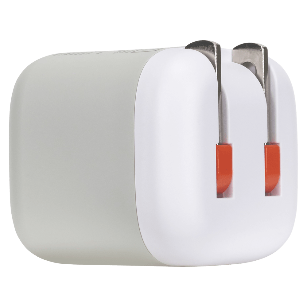 Ventev 30W ULTRAFAST USB C Mini GaN Wall Charger and USB C to USB C Cable-White by Ventev