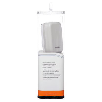 Ventev 30W ULTRAFAST USB C Universal Wall Charger with USB C to Apple Lightning Cable-White by Ventev