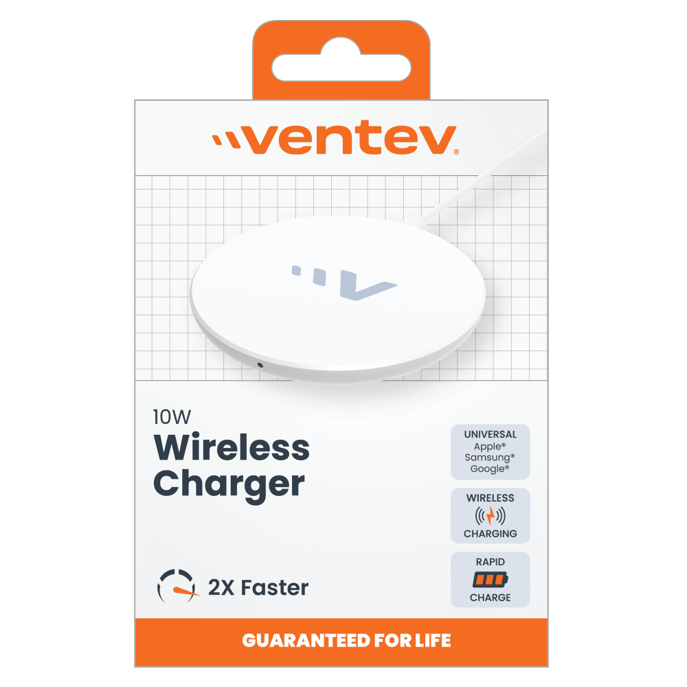 Ventev 10 ULTRAFAST Wireless Charging Pad-- by Ventev
