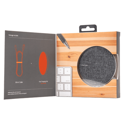 Ventev 10W ULTRAFAST Wireless Chargepad-Gray by Ventev
