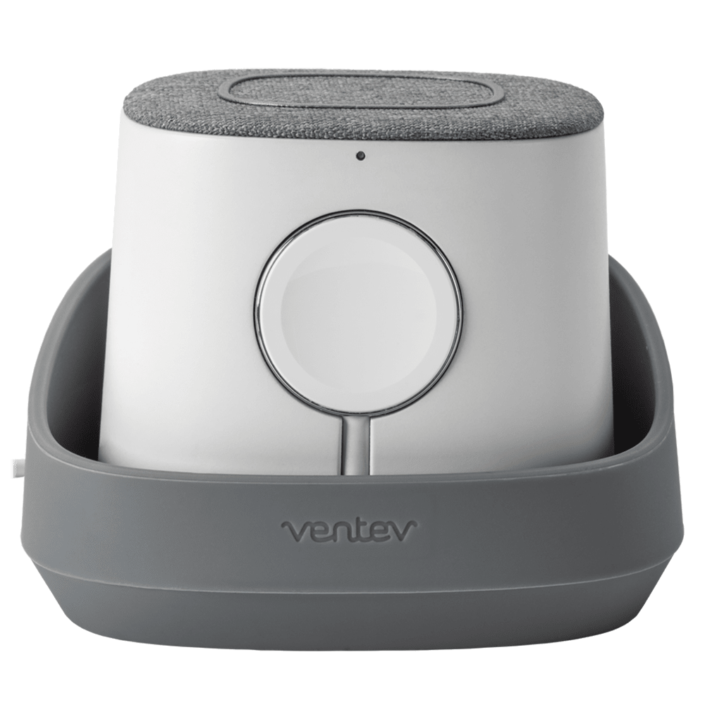 Ventev 10W Wireless Watchdock Duo Charging Pad and Apple Watch Charger-Gray by Ventev