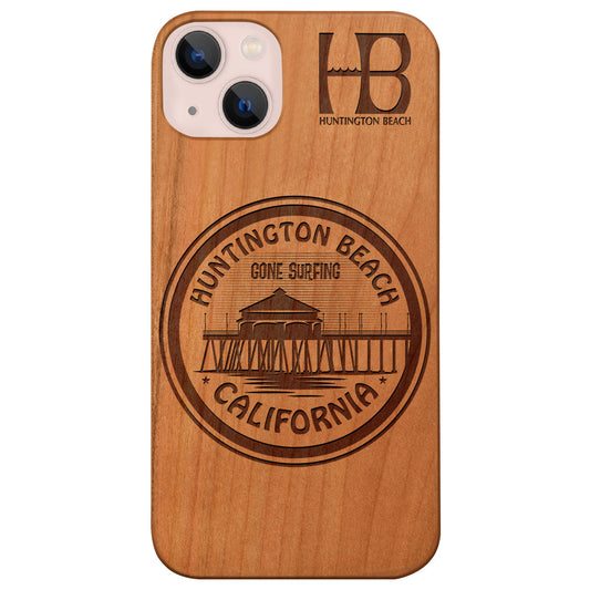 Huntington Beach Gone Surfing - Engraved (Exclusive Design) by OTTO Wholesale