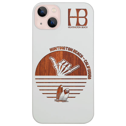 Huntington Beach California - Engraved (Exclusive Design) by OTTO Wholesale